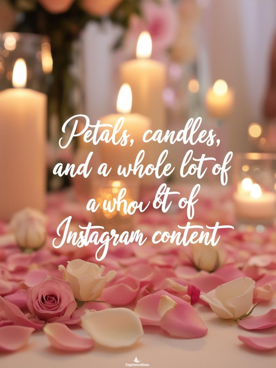 Short Wedding Decoration Captions For Instagram