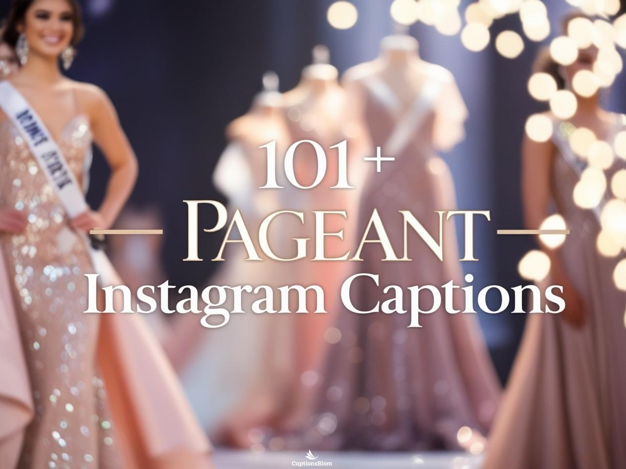101+ Beauty Pageant Instagram Captions For Girls