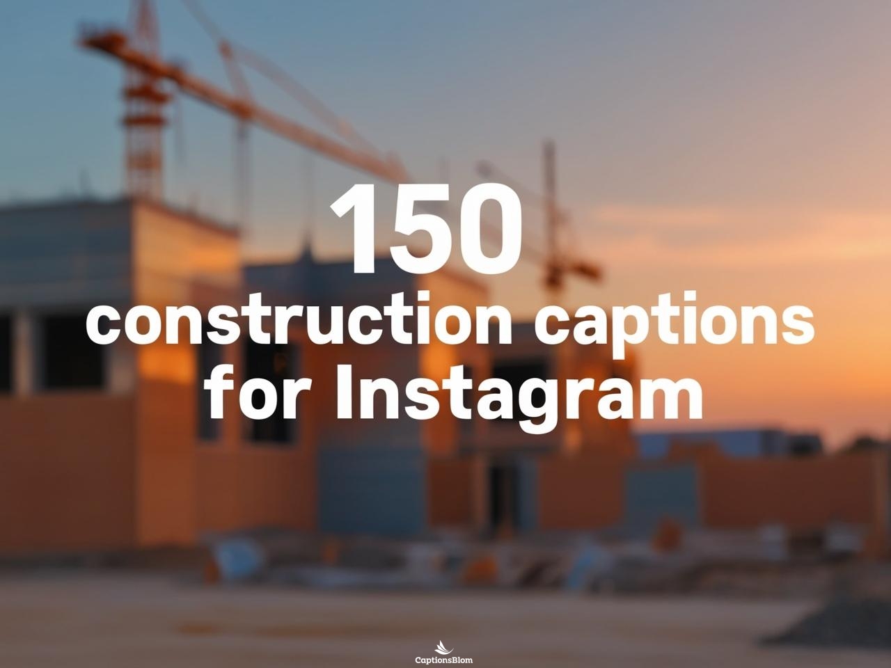 150 Building Construction Captions For Instagram