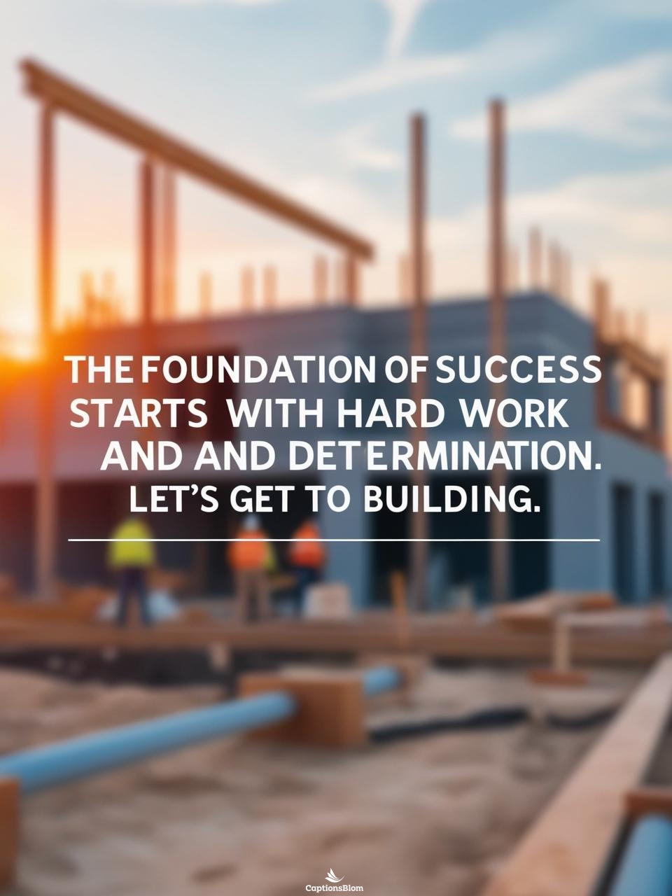 Construction Quotes For Instagram