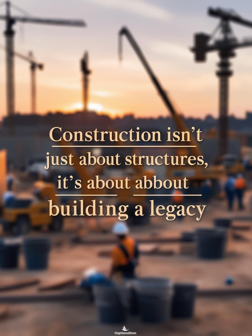 Funny Construction Captions For Instagram