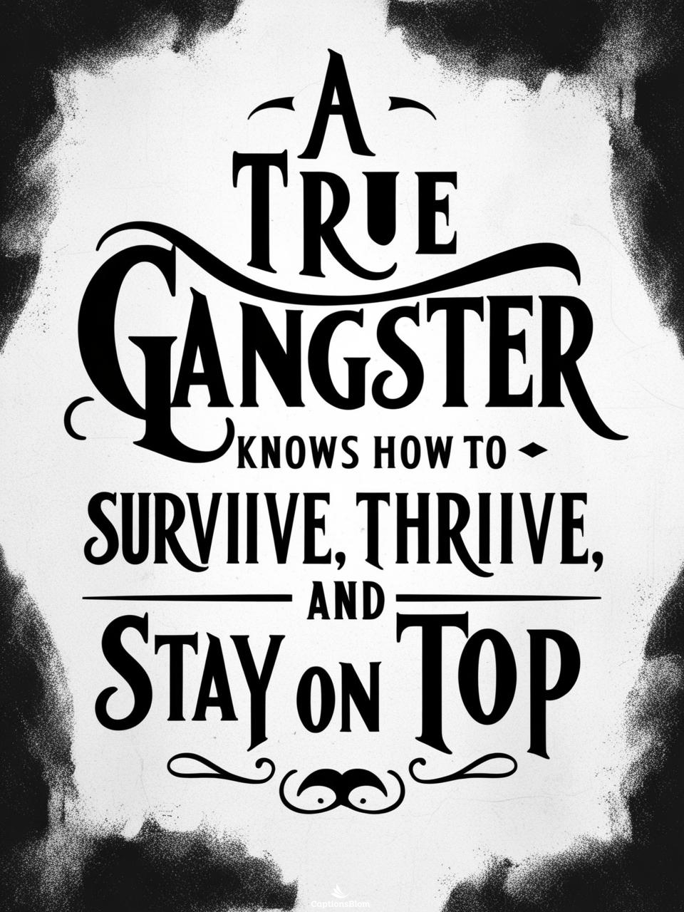 Gangster Captions For Instagram In Hindi