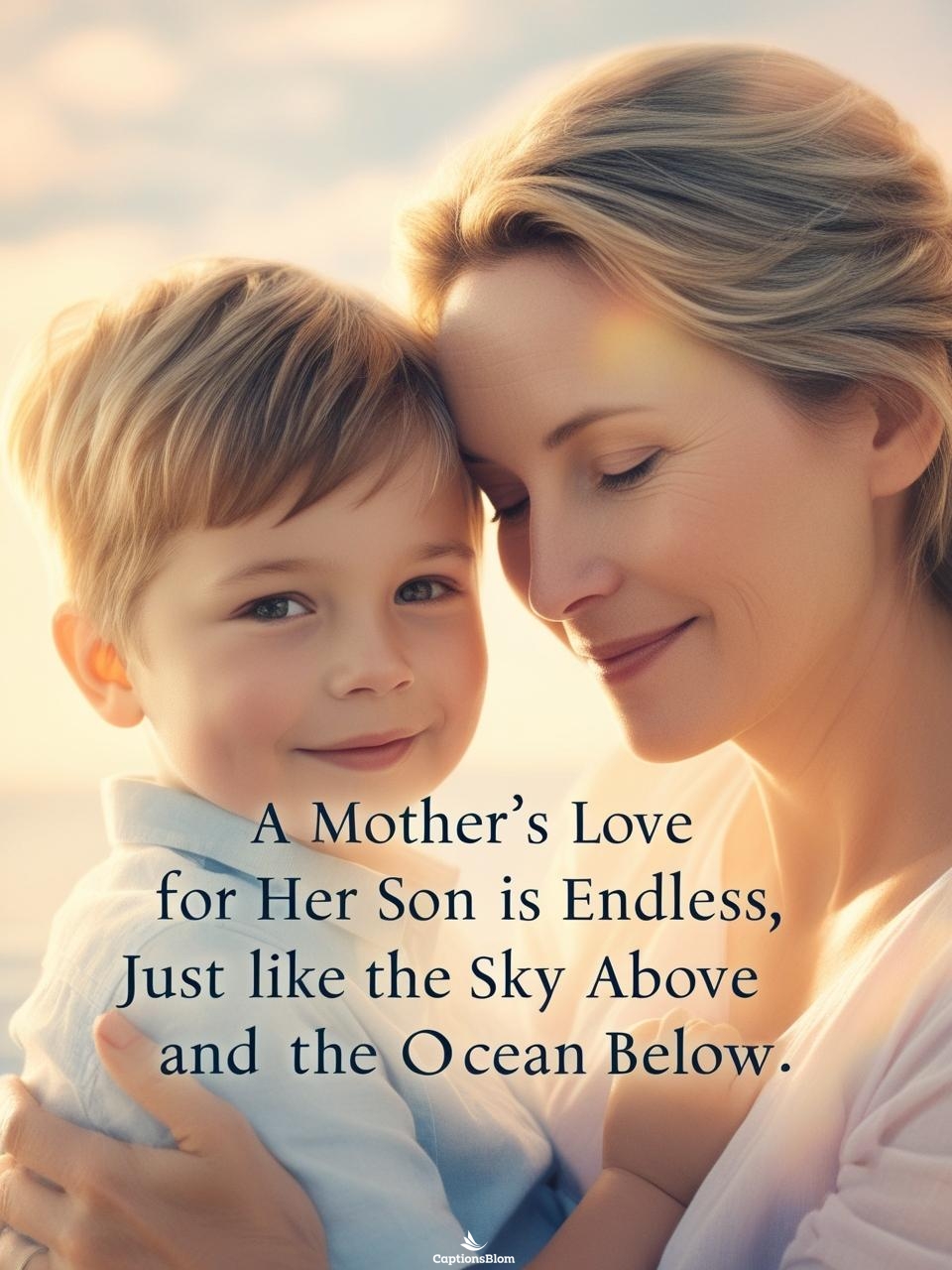 Mother Son Captions For Instagram From Mom