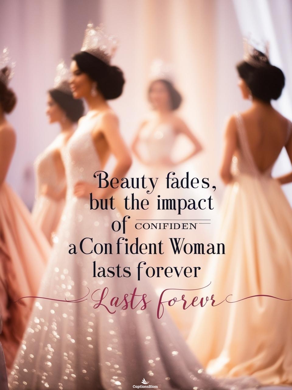 Pageant Captions For Instagram