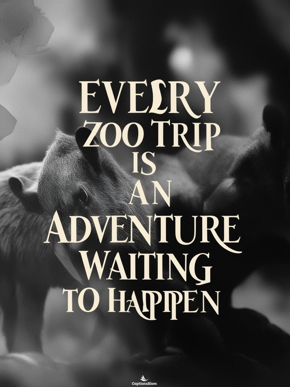 Short Zoo Captions For Instagram