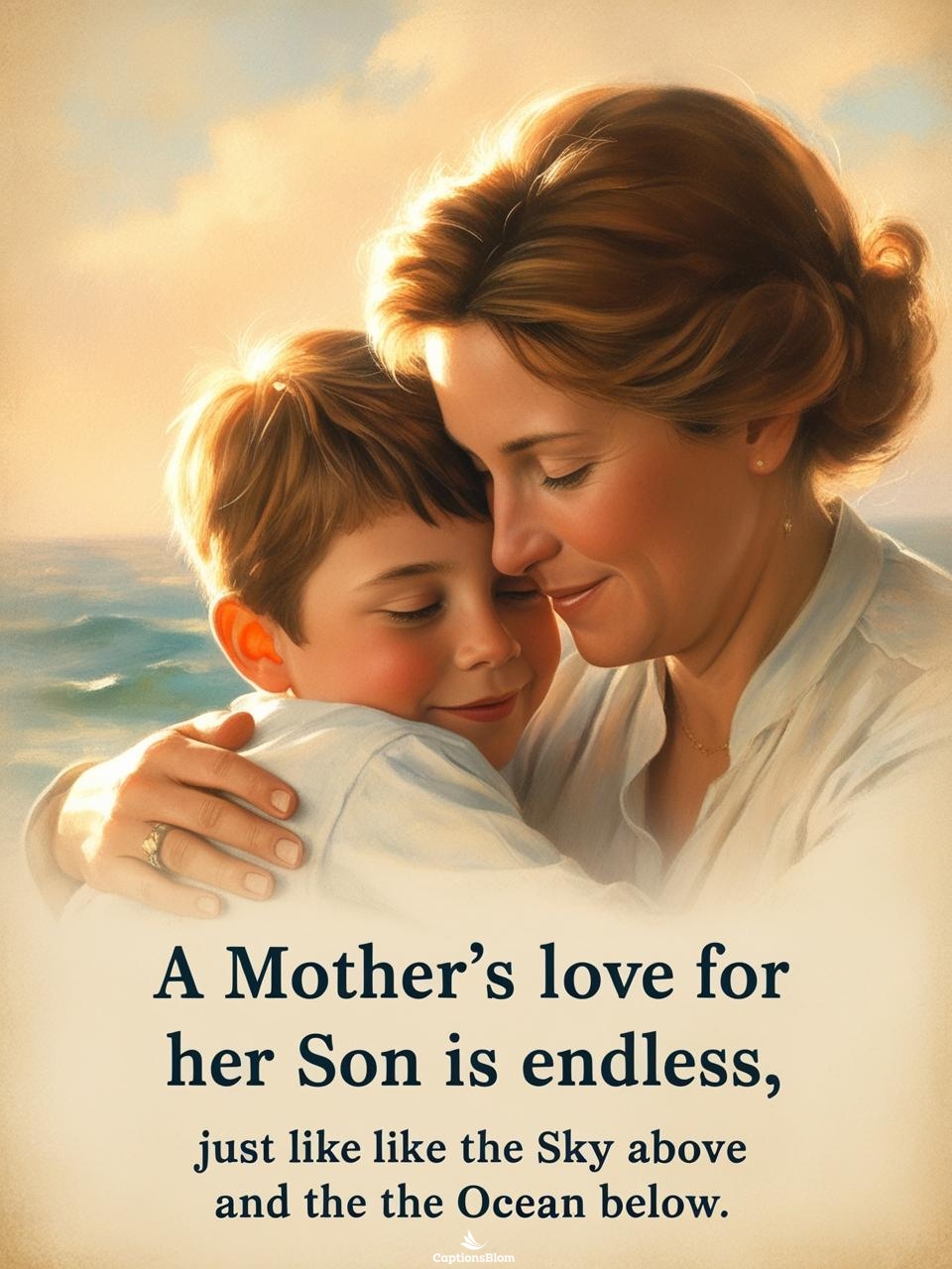 Short Mother Son Captions For Instagram