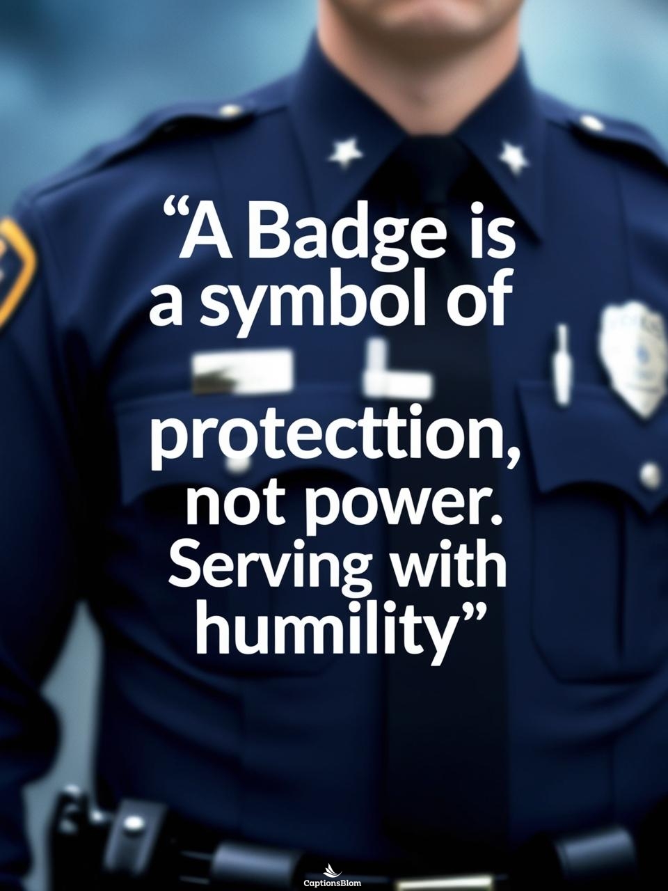 Short Police Captions For Instagram