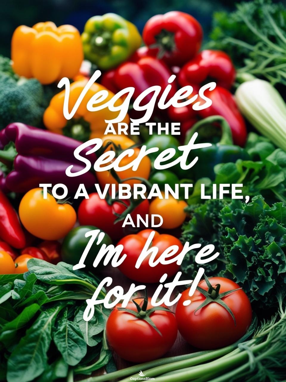 Short Vegetable Captions For Instagram
