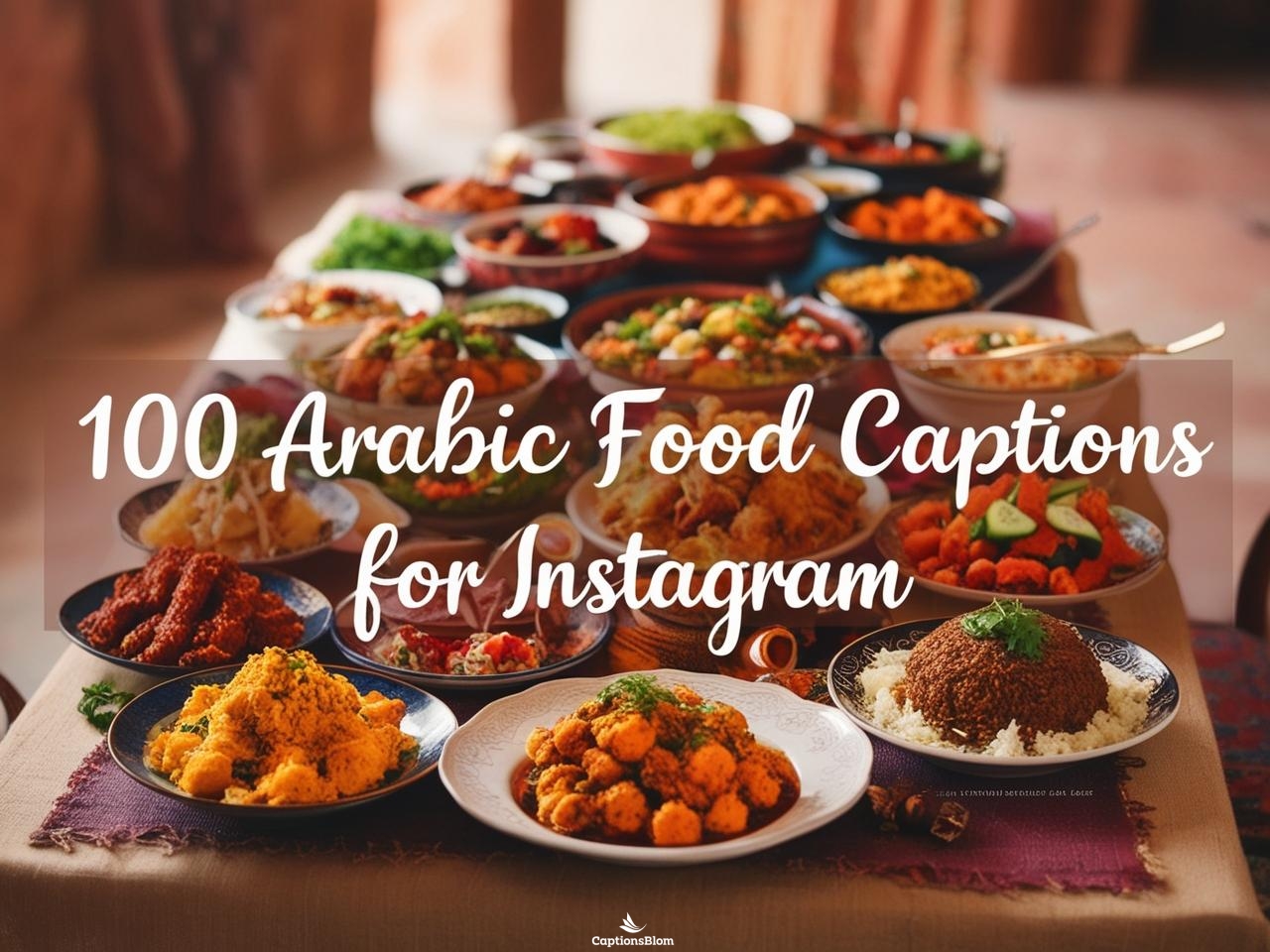 Top 100 Arabic Food Captions For Instagram in 2025