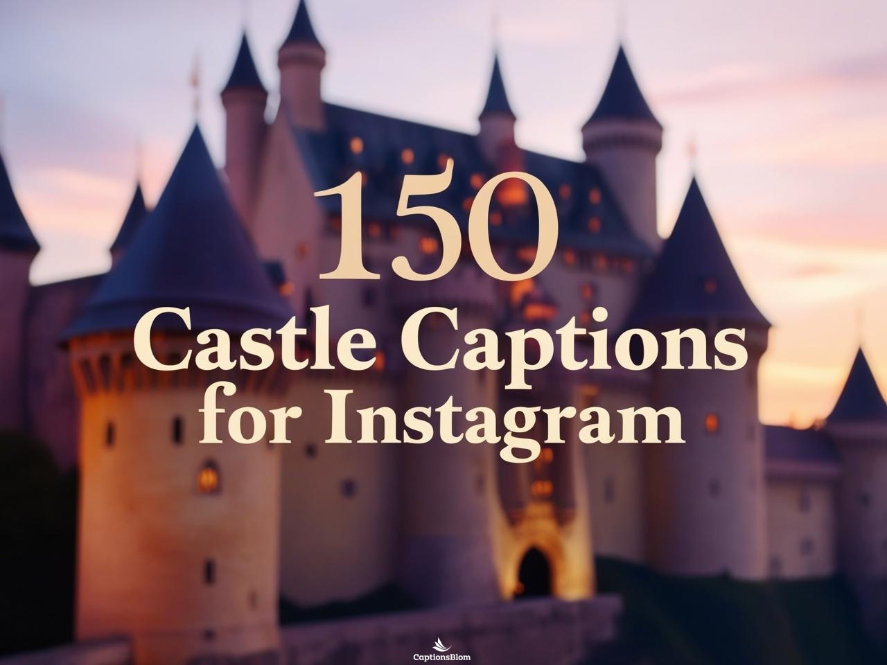 Top 150 Castle Captions For Instagram and Quotes 2025