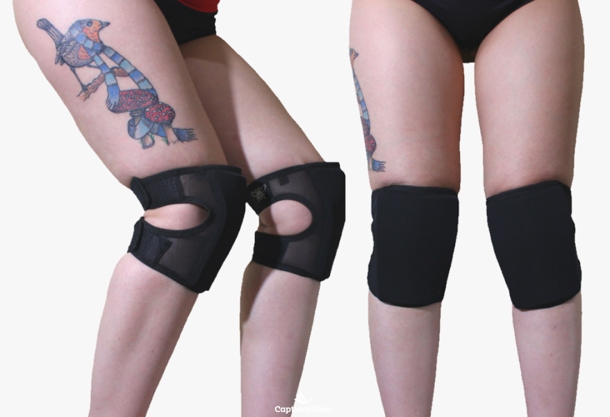 Materials used to make floor dance knee pads: advantages