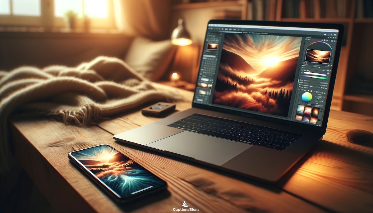 How to Create Stunning Desktop and Mobile Backgrounds With One-Click Editing From Any Device